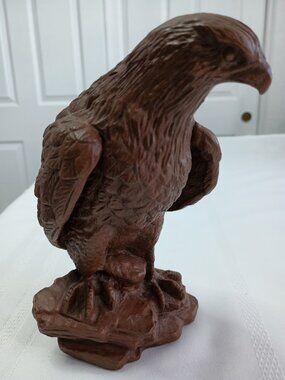 Vintage Bald Eagle Sculpture by Red Mill Mfg. USA